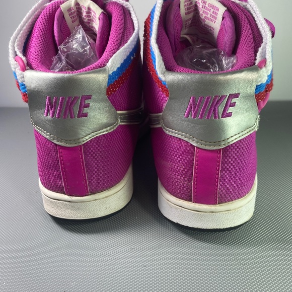 Nike Vandal High Supreme (GS) Girls Kids Size 4Y AH5253-500 Purple Pink Fuchsia - Picture 5 of 6